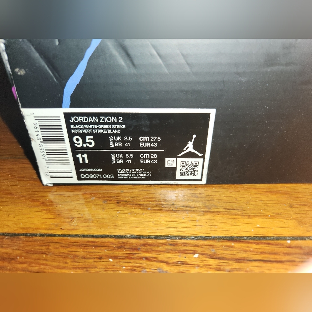 Jordan Zion 2 Empty Box - Picture 3 of 6